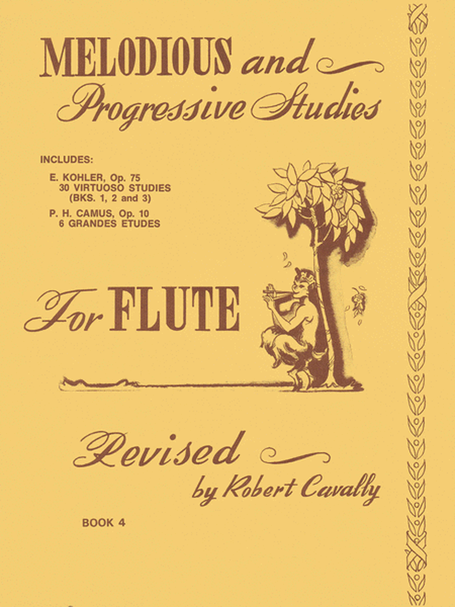Melodious and Progressive Studies for Flute - Book 4A
