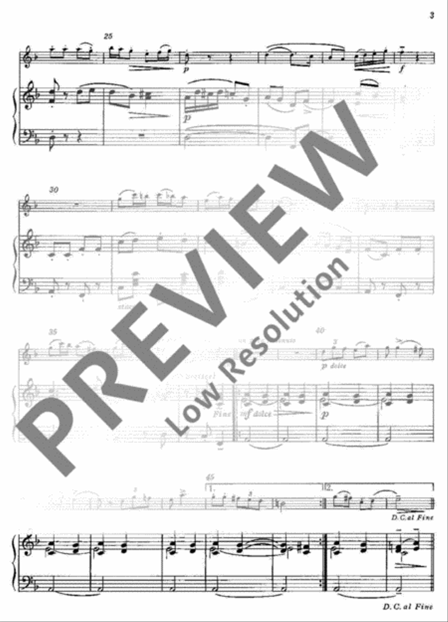 3 Traditional Dances Alto Recorder scores gallery preview page 4