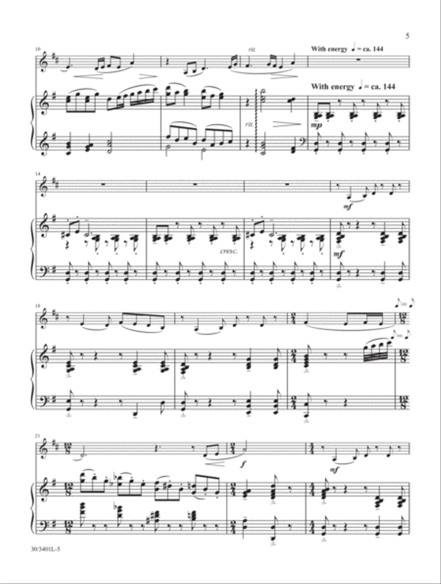 French Horn Solos for Worship, Vol. 2 Piano scores gallery preview page 3
