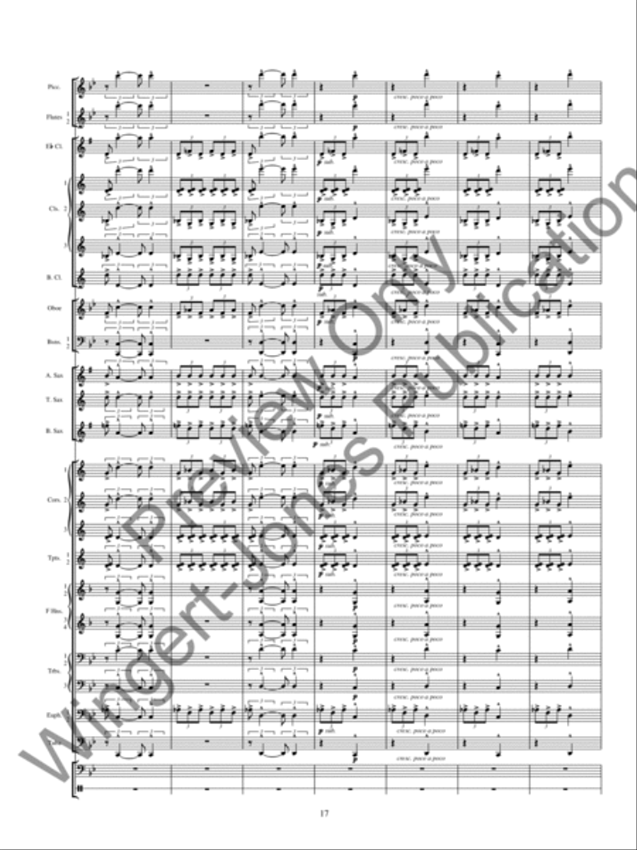 La Tregenda Concert Band scores gallery preview page 20