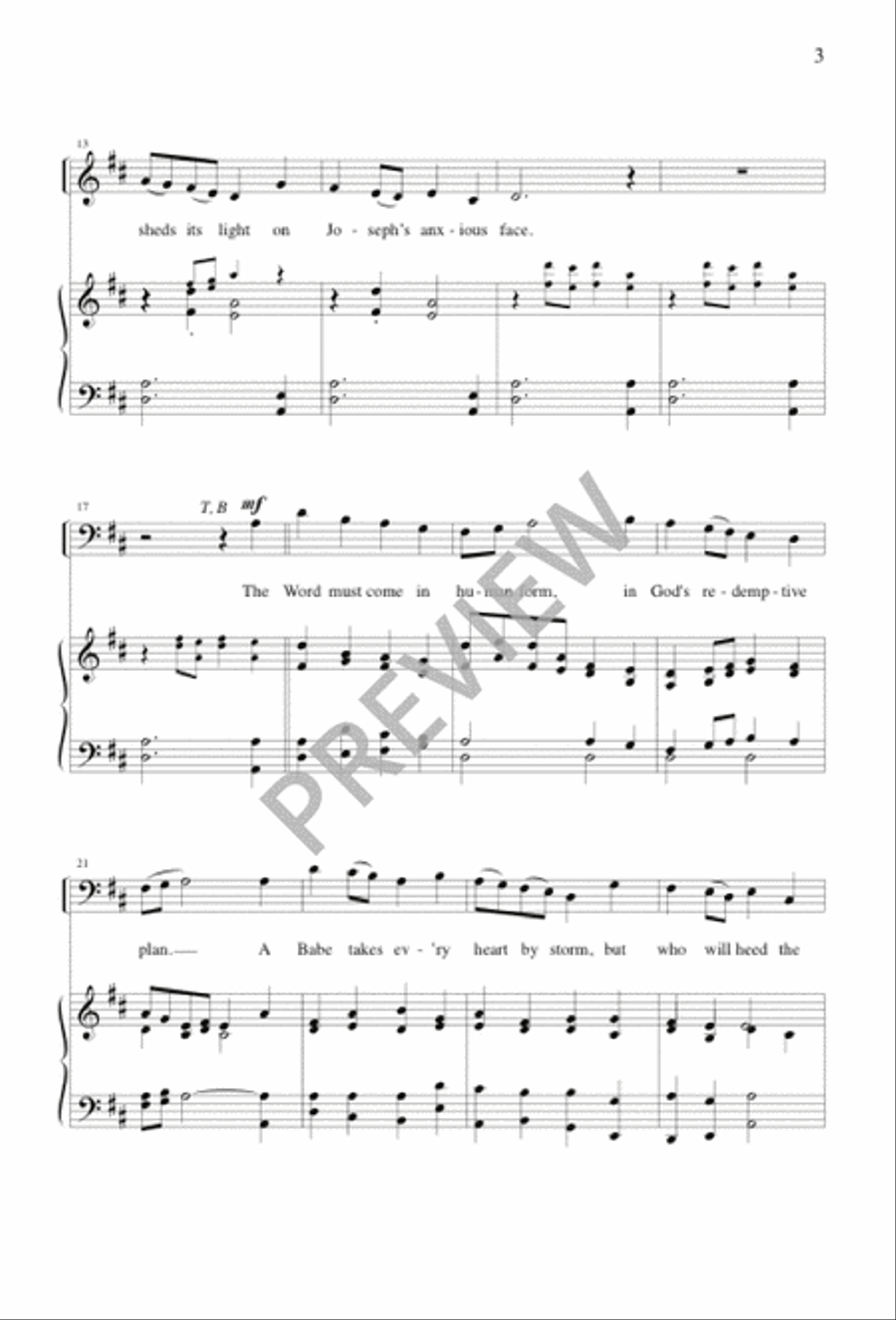 The Word Became Flesh The Word Became Flesh 4-Part scores gallery preview page 4