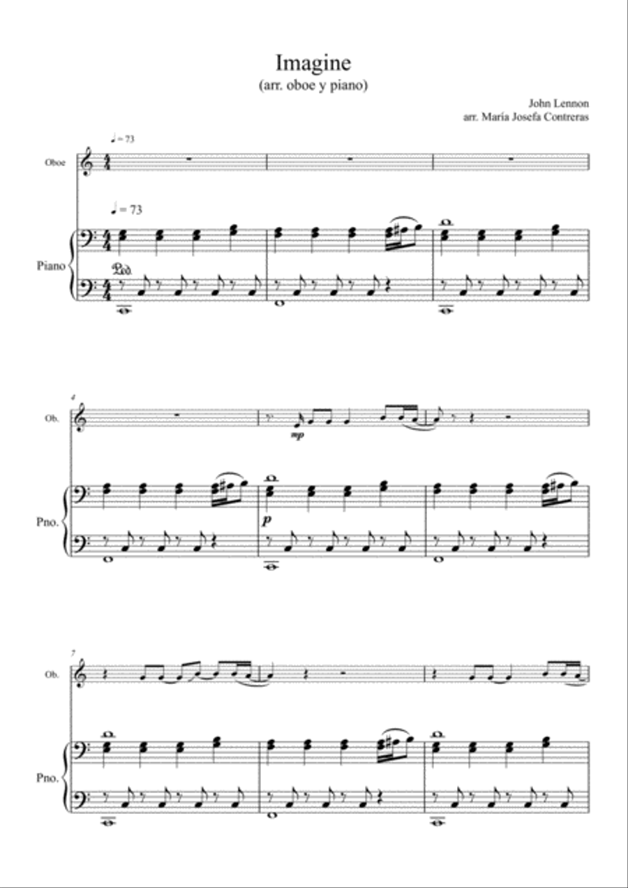 Imagine Imagine Small Ensemble scores gallery preview page 1
