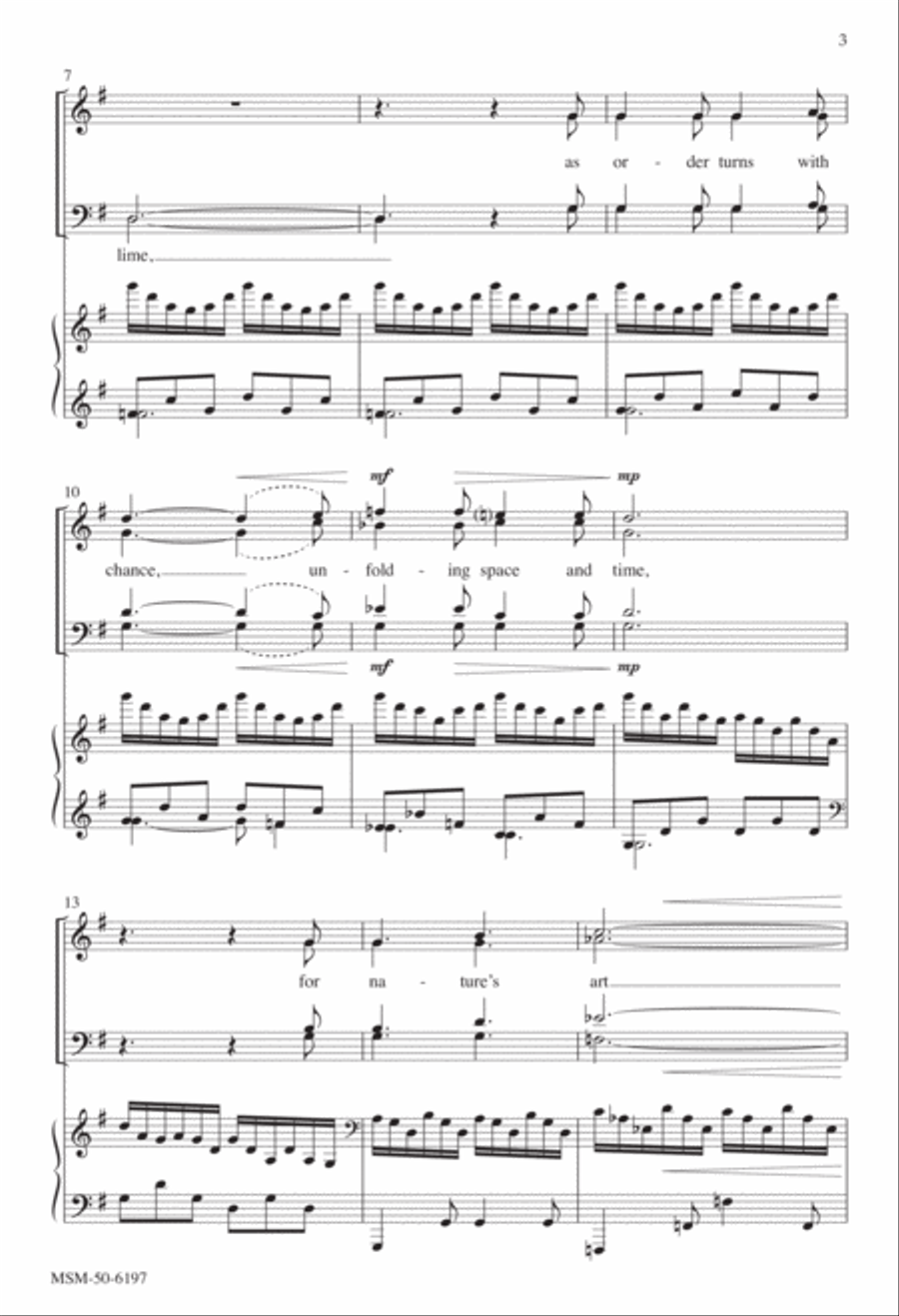 Let All Creation Dance Let All Creation Dance 4-Part scores gallery preview page 2