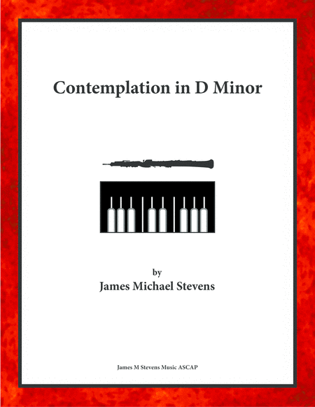 Contemplation in D Minor - Oboe & Piano image number null