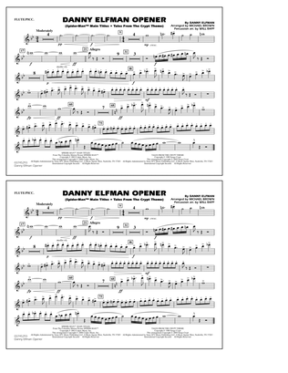 Danny Elfman Opener - Flute/Piccolo