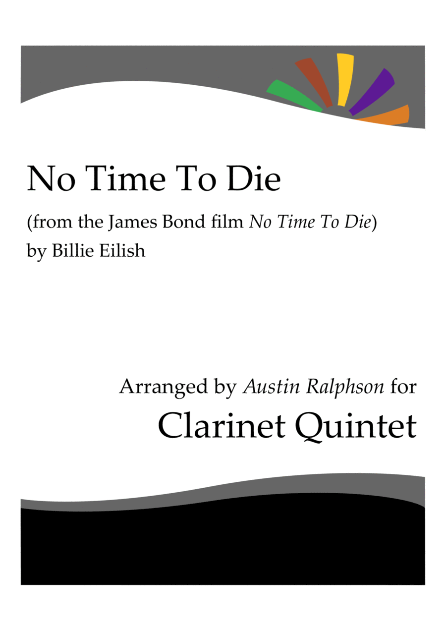 No Time To Die Clarinet Quintet scores gallery preview page 1