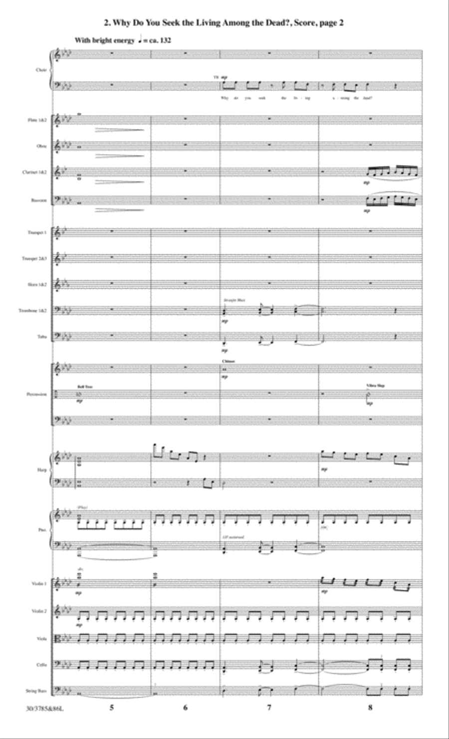 Once Upon a Morning - Full Score Choir scores gallery preview page 9
