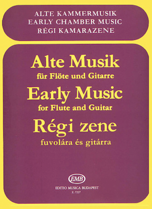 Book cover for Early Music for Flute and Guitar