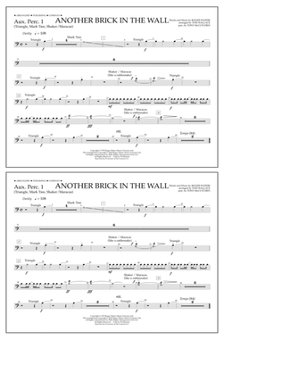 Book cover for Another Brick in the Wall - Aux. Perc. 1