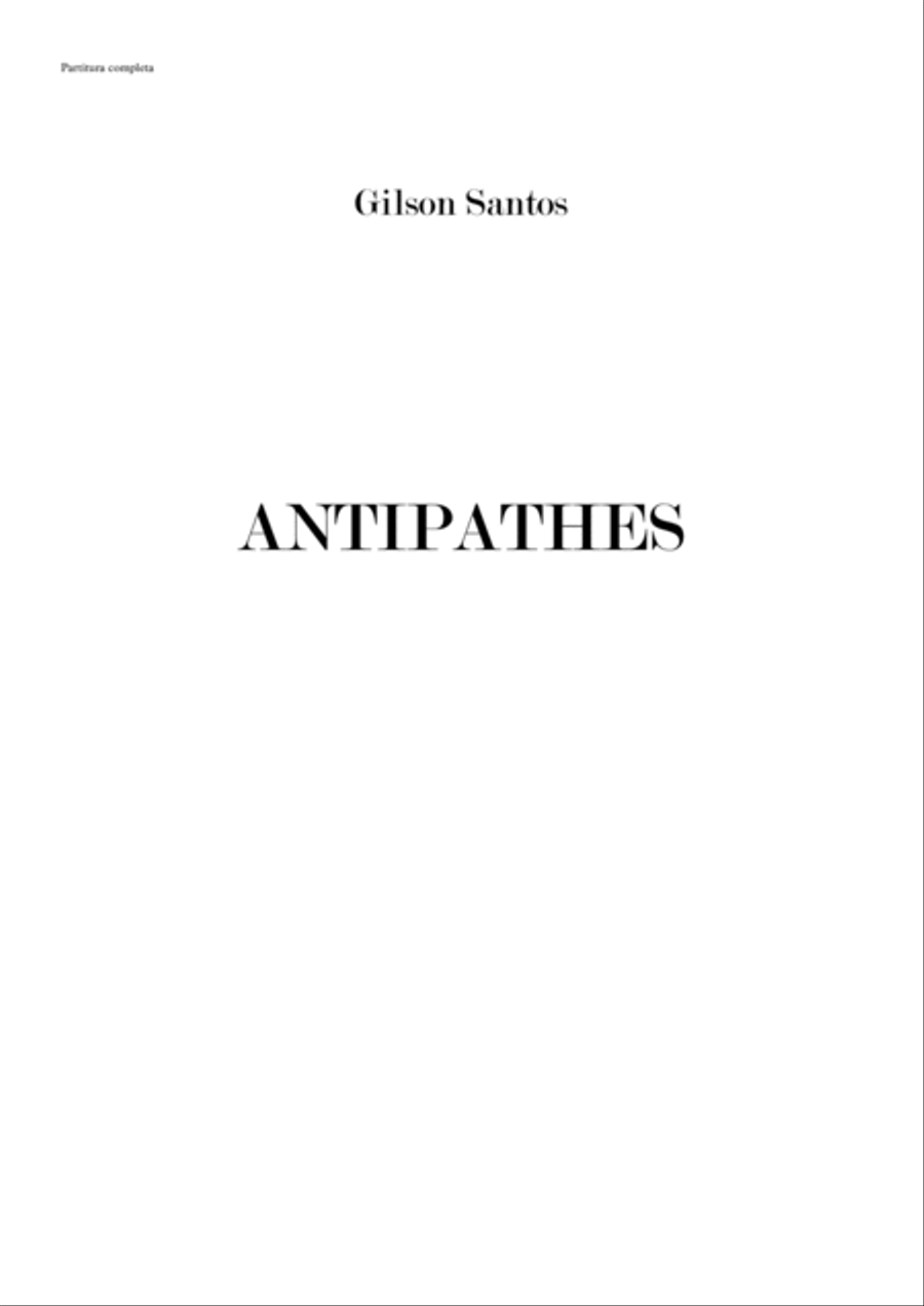 Antipathes for Horn Choral Choir scores gallery preview page 4