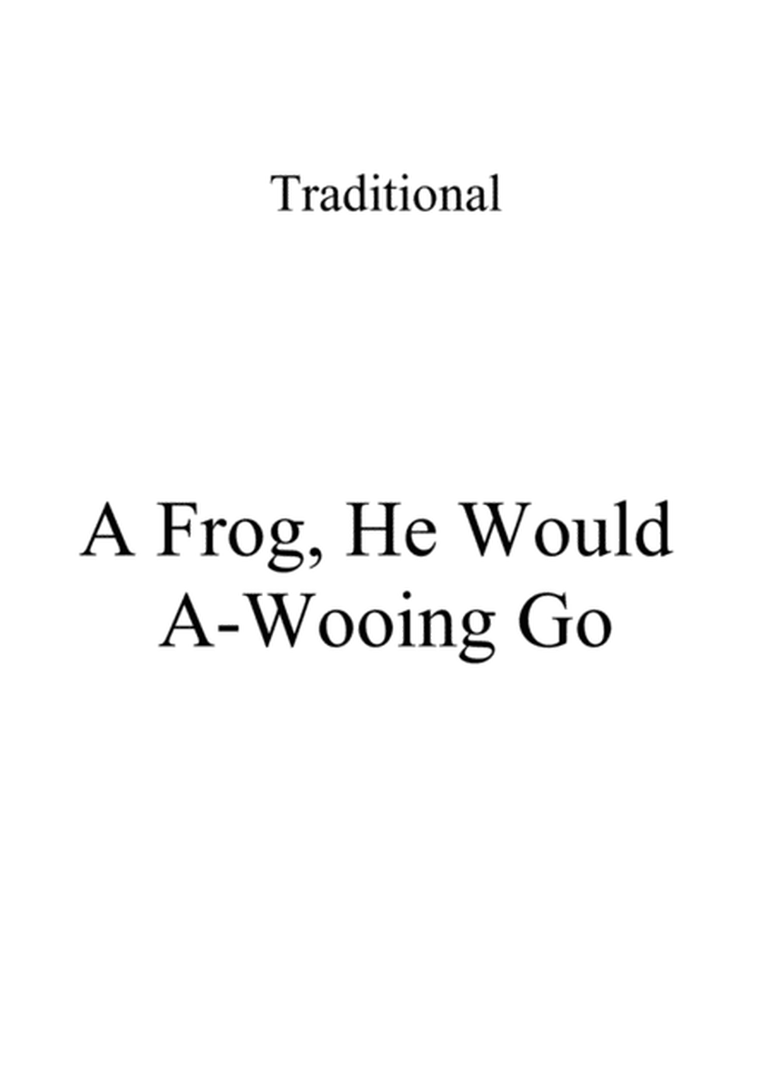 A Frog, He Would A-Wooing Go - Teacher and student duet - 1 piano 4 hands image number null