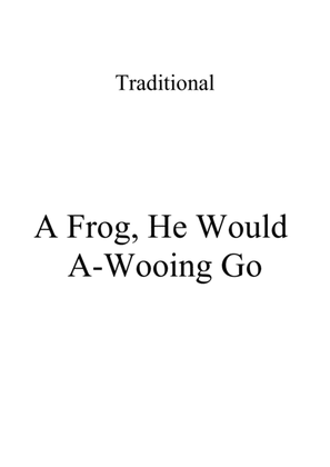 A Frog, He Would A-Wooing Go - Teacher and student duet - 1 piano 4 hands