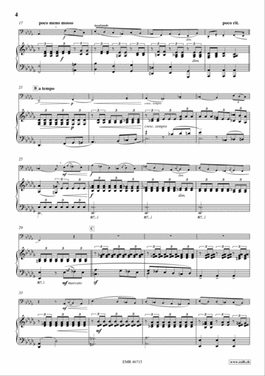 3 Lieder ohne Worte Tuba scores gallery preview page 6