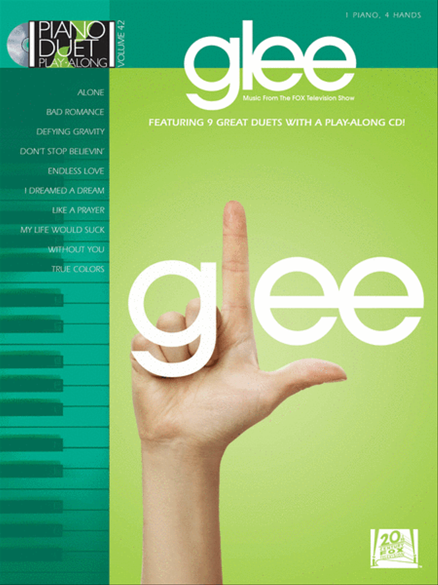 Glee 1 Piano, 4-Hands scores gallery preview page 1