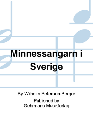Minnessangarn i Sverige