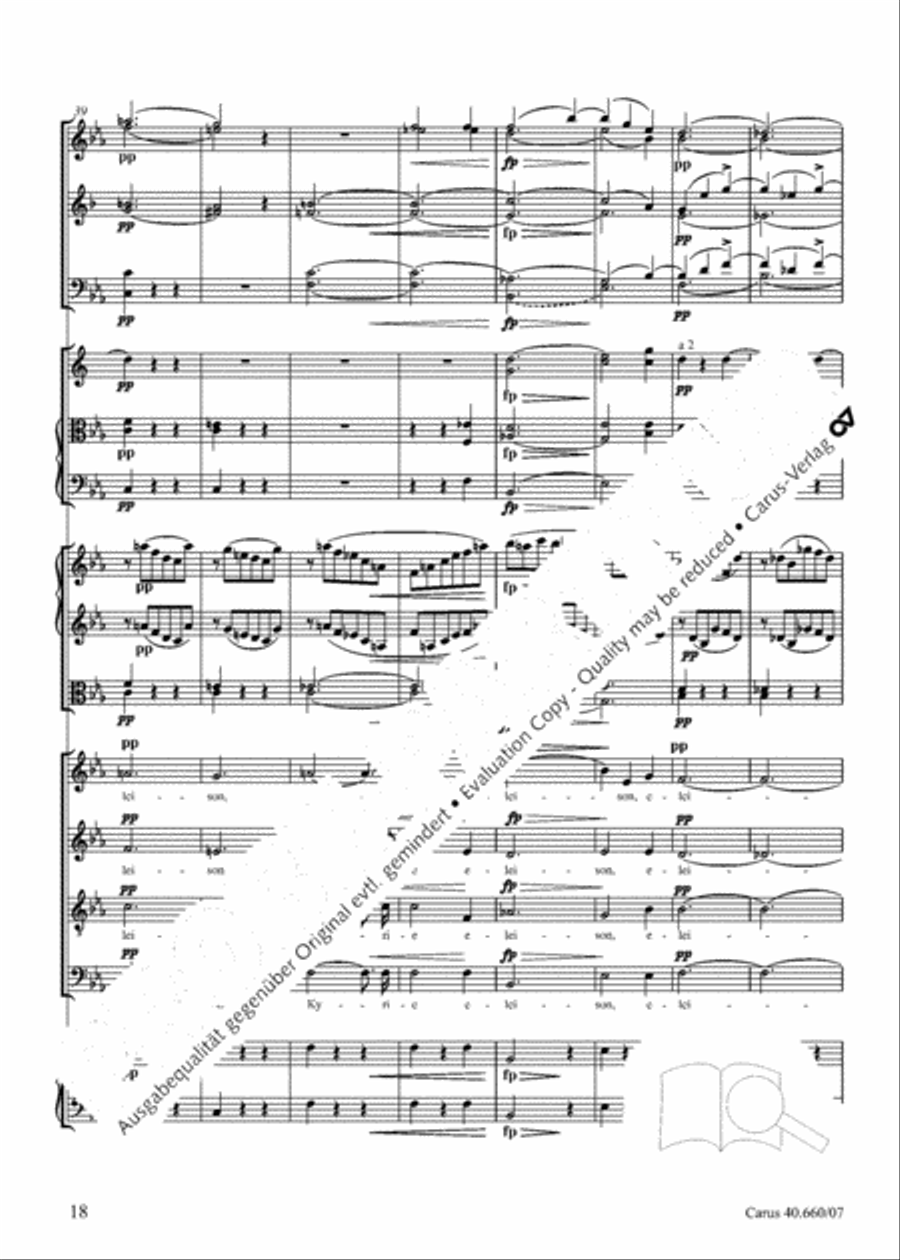 Mass in E flat major (Messe in Es)