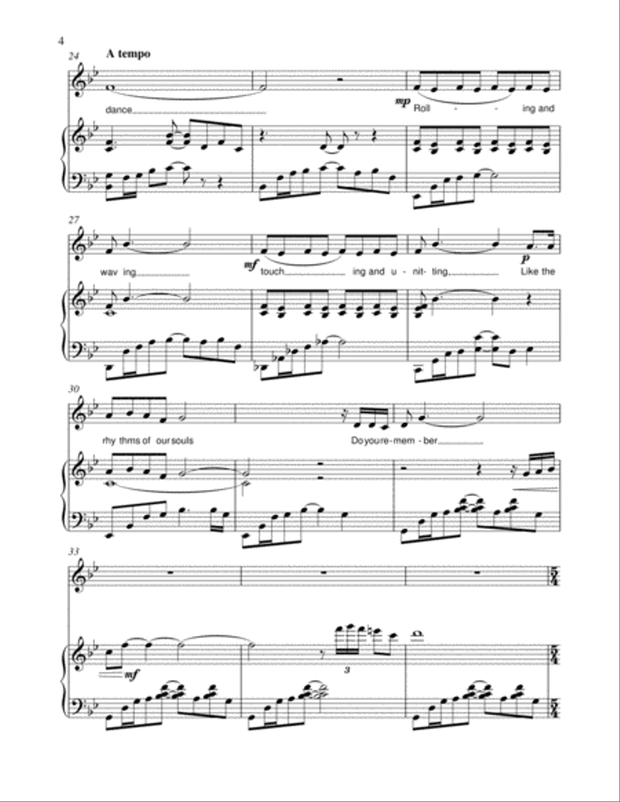 Do You Remember? Mezzo-Soprano Voice scores gallery preview page 4