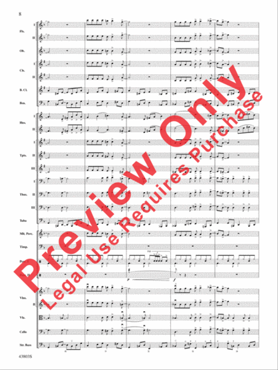 The Doors on Tour The Doors on Tour Full Orchestra scores gallery preview page 9