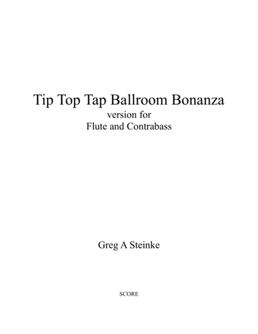 Tip Top Tap Ballroom Bonanza for Flute and Contrabass image number null