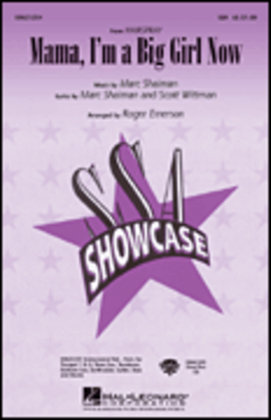Mama, I'm a Big Girl Now Choir scores gallery preview page 1