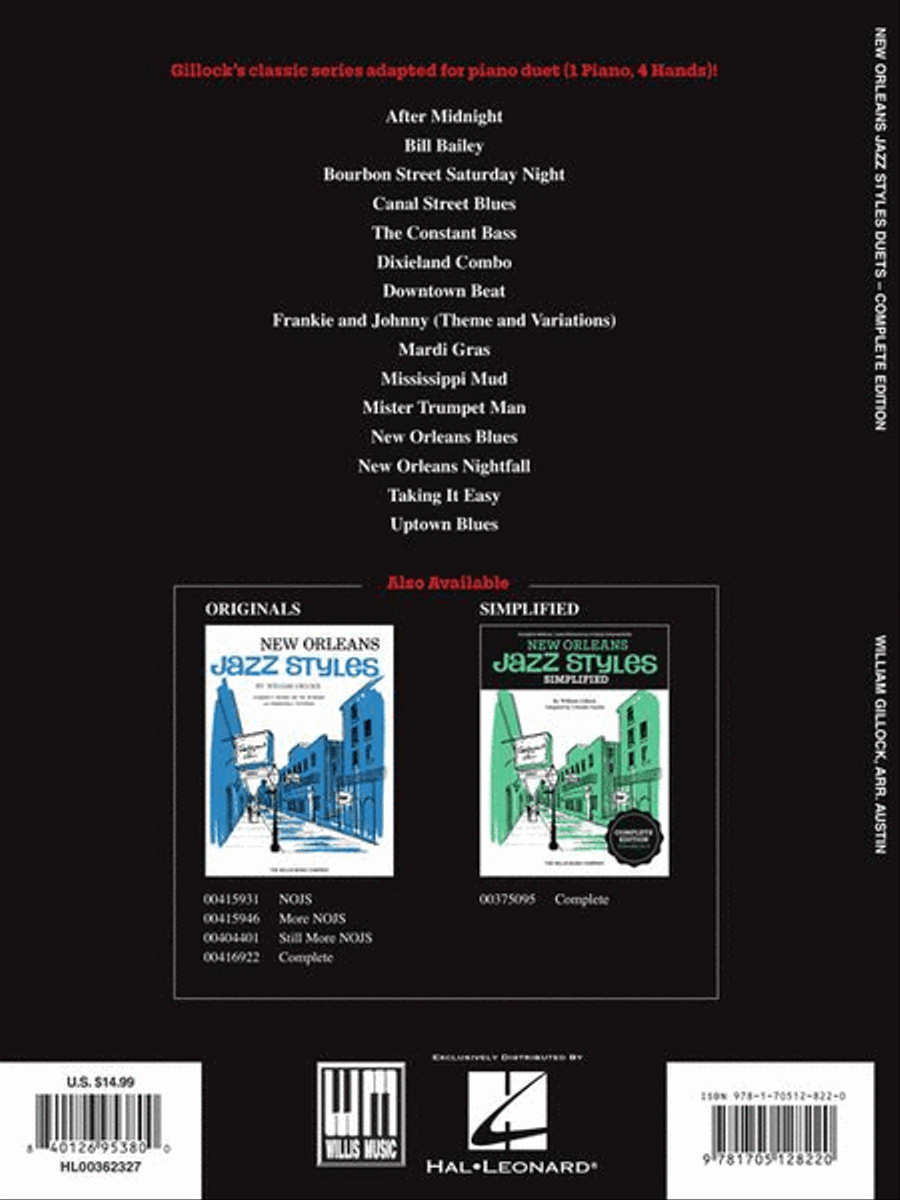 New Orleans Jazz Styles Duets - Complete Edition Piano Duet scores gallery preview page 9