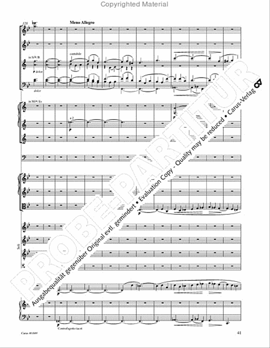 Missa solemnis Missa solemnis 4-Part scores gallery preview page 57