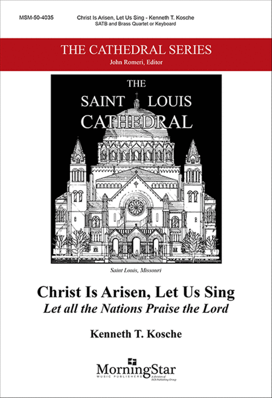 Christ Is Arisen, Let Us Sing Let All the Nations Praise the Lord 4-Part scores gallery preview page 1