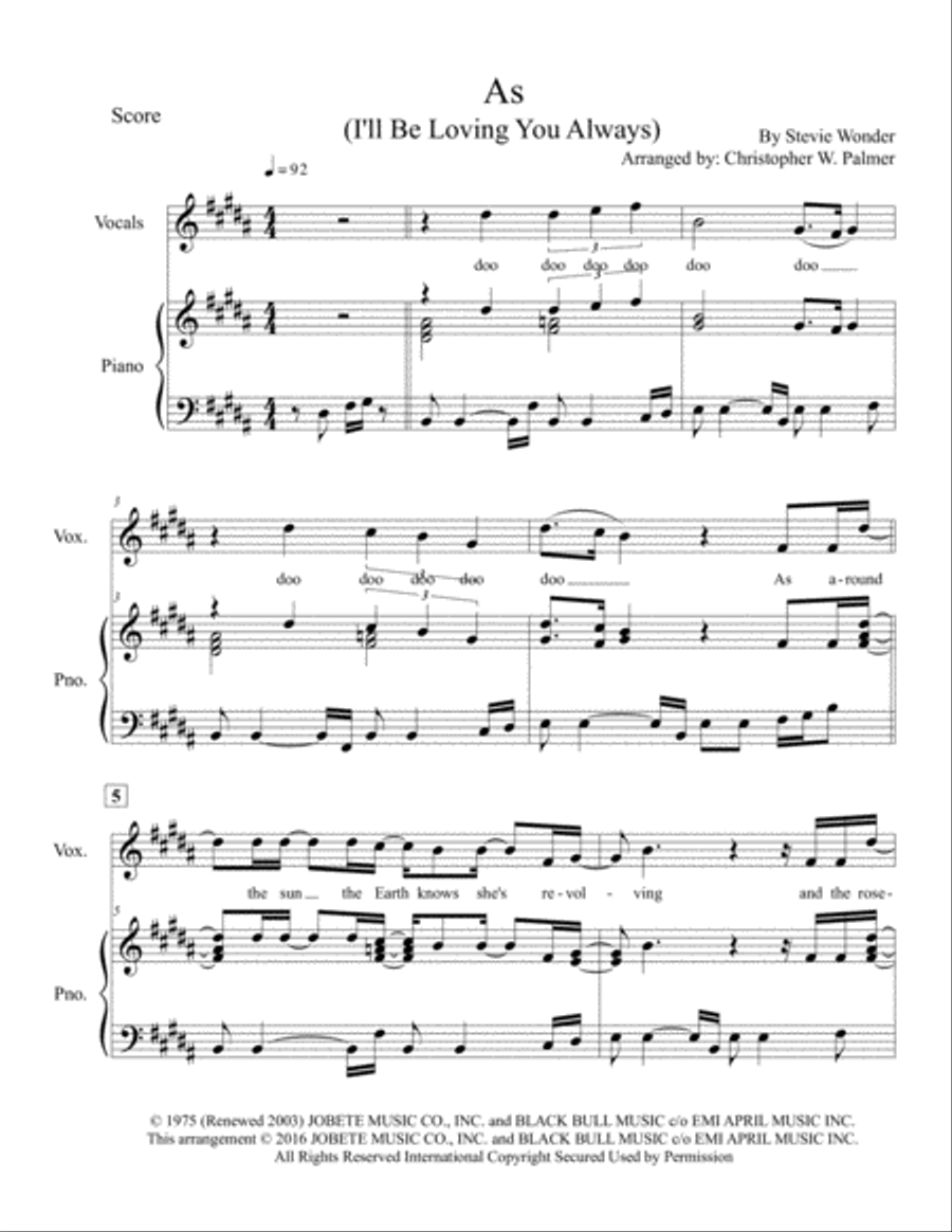 As As Voice scores gallery preview page 2