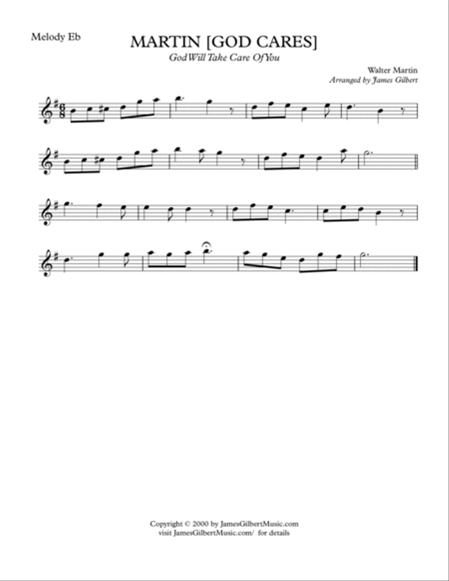 MARTIN (GOD CARES) Small Ensemble scores gallery preview page 4