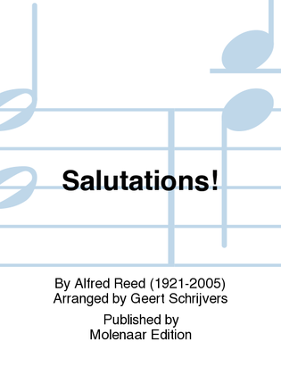 Book cover for Salutations!