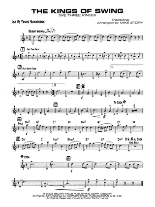 The Kings of Swing (We Three Kings): B-flat Tenor Saxophone