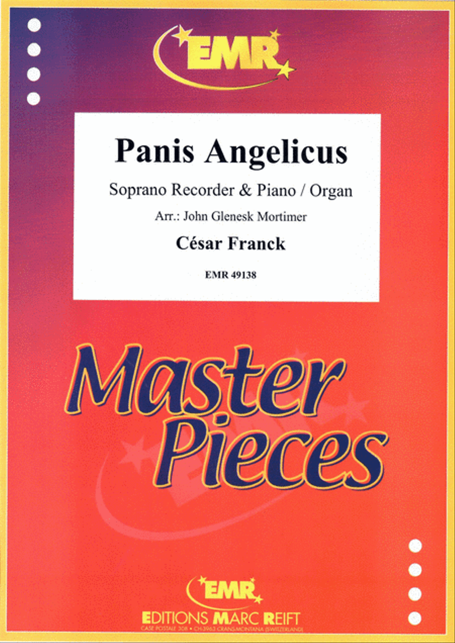 Panis Angelicus Soprano Recorder scores gallery preview page 1
