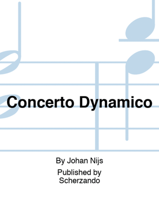 Book cover for Concerto Dynamico