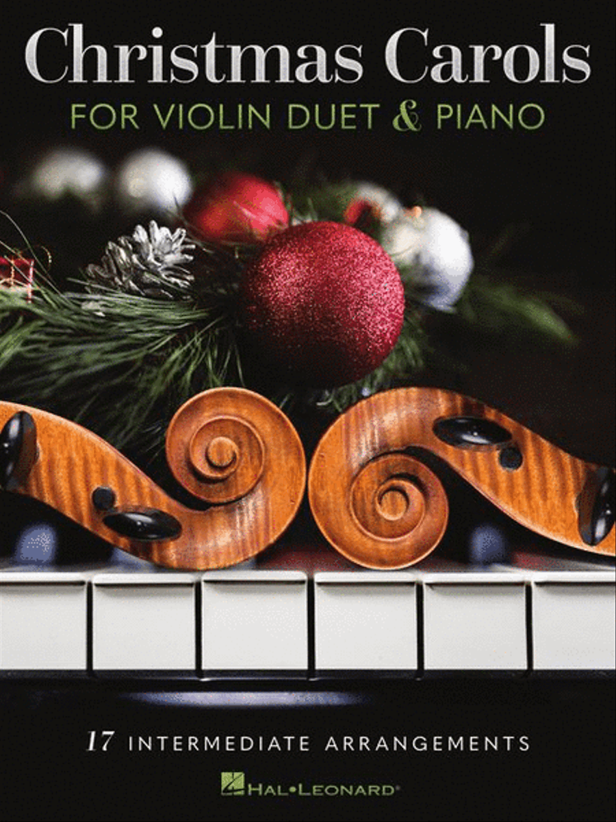 Christmas Carols for Violin Duet and Piano String Duet scores gallery preview page 2