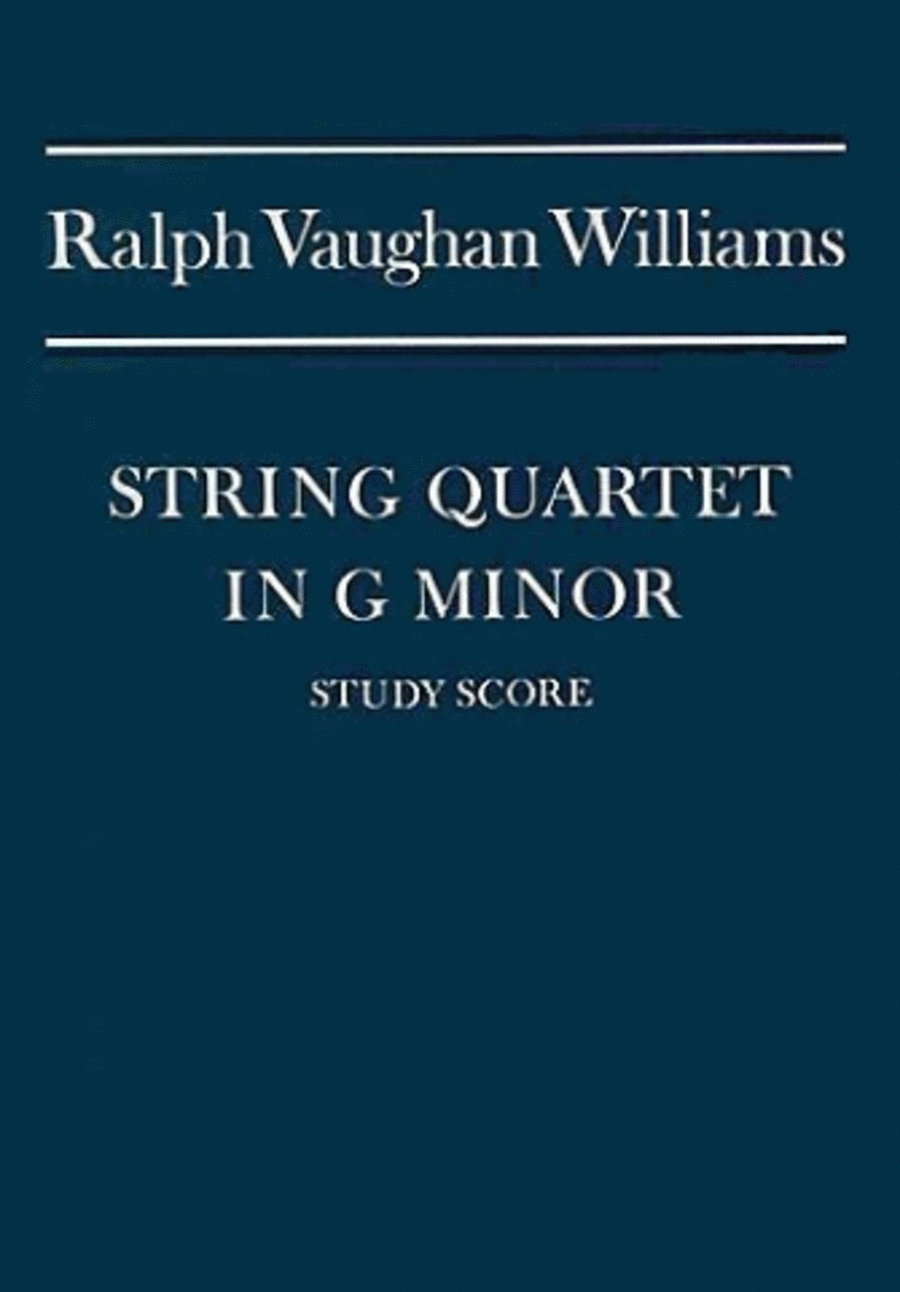 String Quartet in G Minor String Quartet scores gallery preview page 1