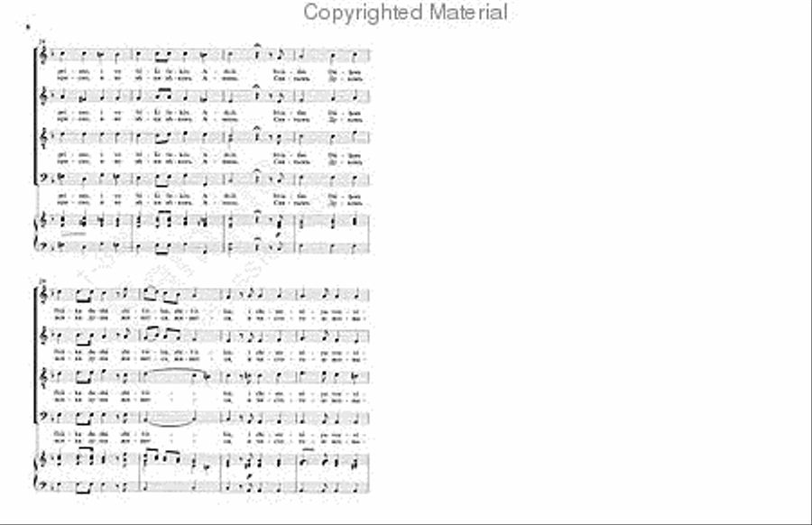 From My Youth From My Youth 4-Part scores gallery preview page 5