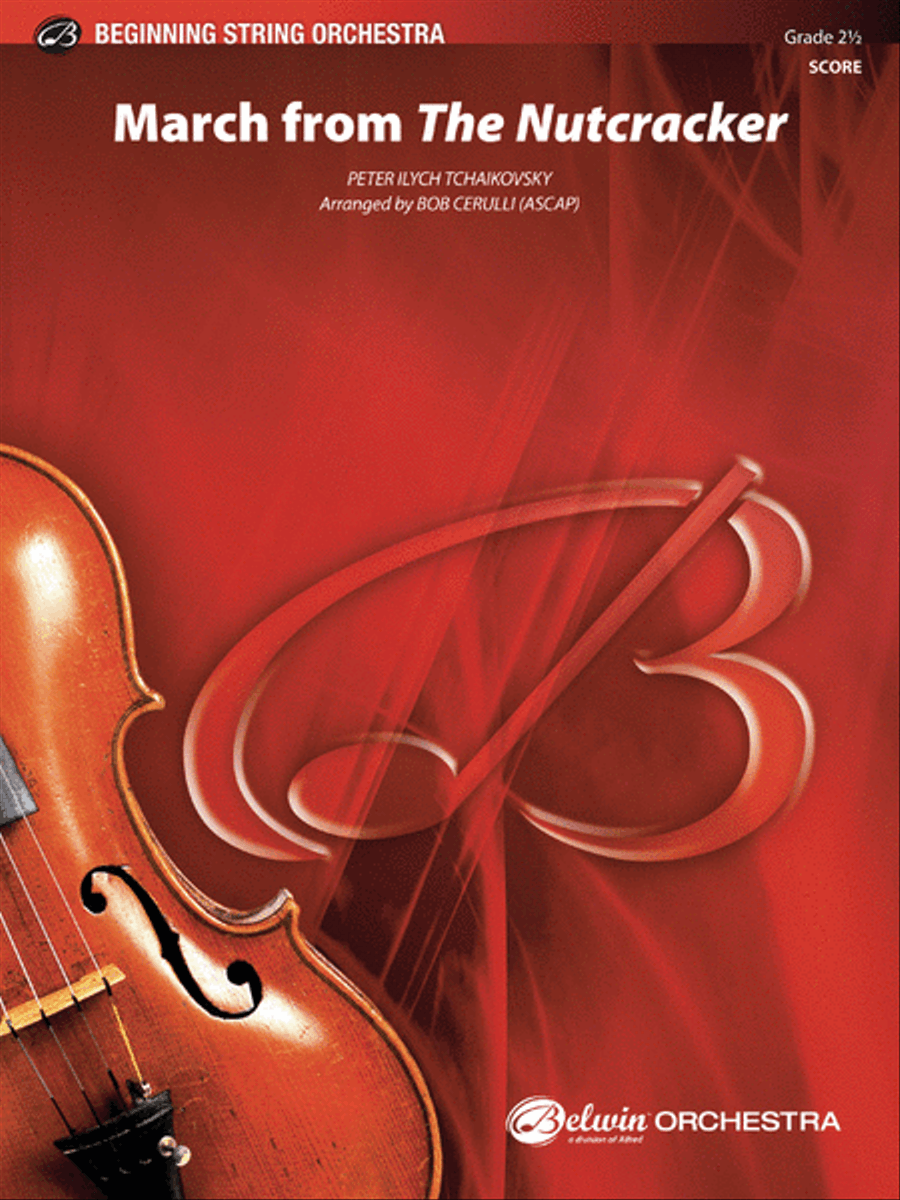 March from The Nutcracker String Orchestra scores gallery preview page 1