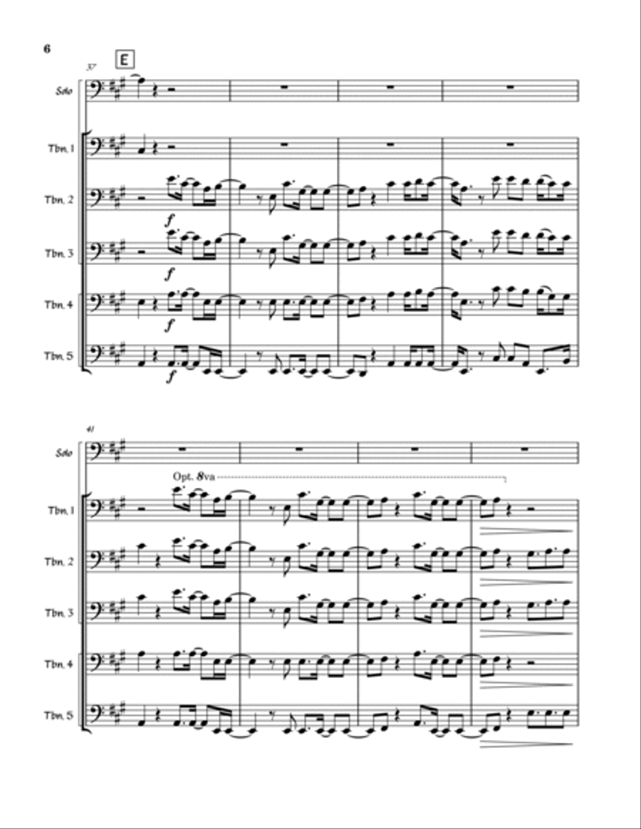 Little Wonders Brass Ensemble scores gallery preview page 6