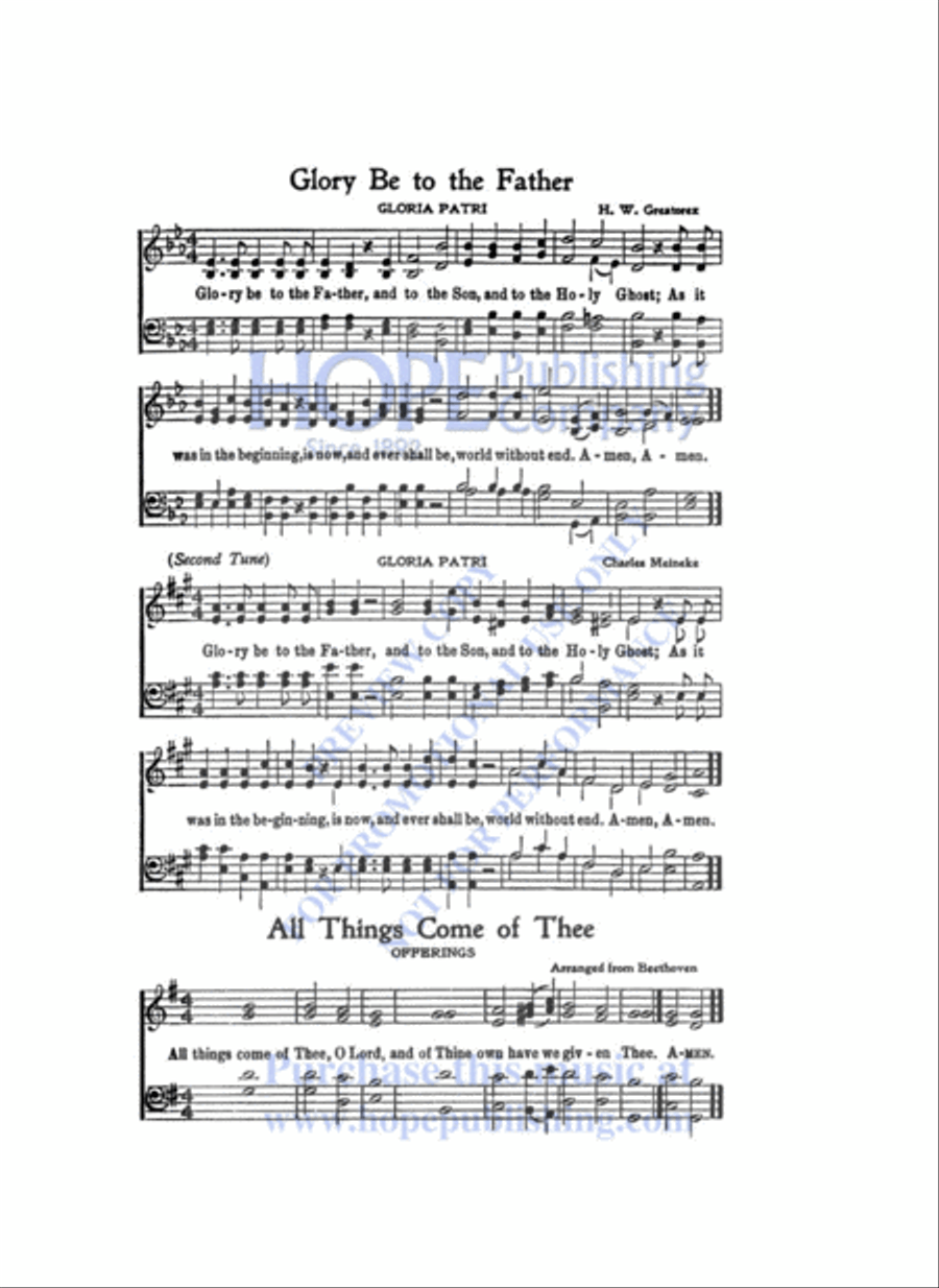Favorite Hymns of Praise
