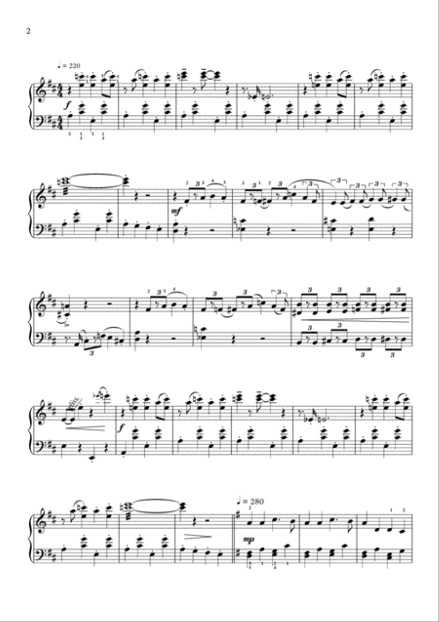 Showin' Off Piano Solo scores gallery preview page 3