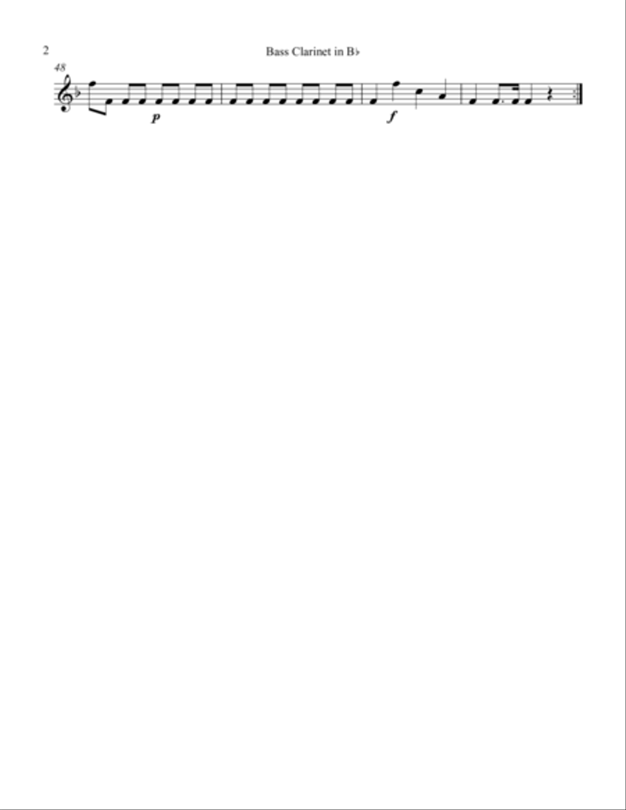 March #2 Woodwind Quartet scores gallery preview page 4