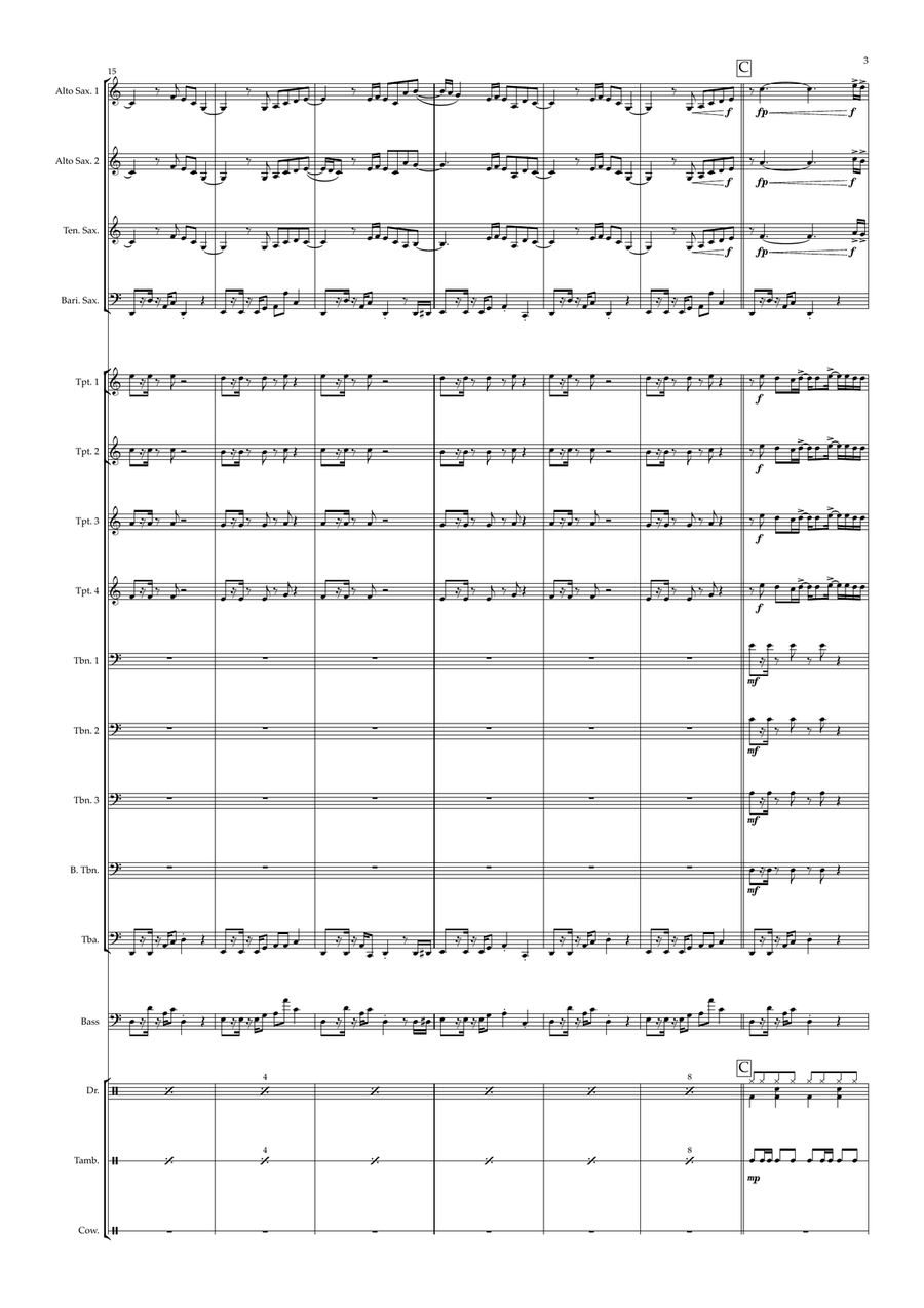 Espresso Espresso Jazz Ensemble scores gallery preview page 3
