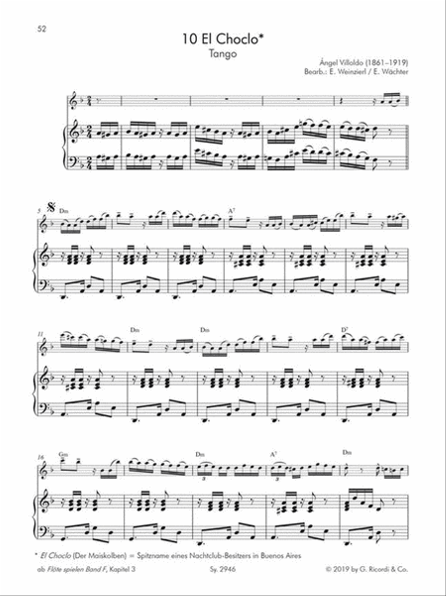 Flöte spielen Spielbuch F Flute Solo scores gallery preview page 4