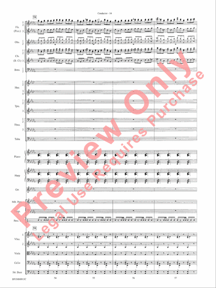 American Salute Full Orchestra scores gallery preview page 17