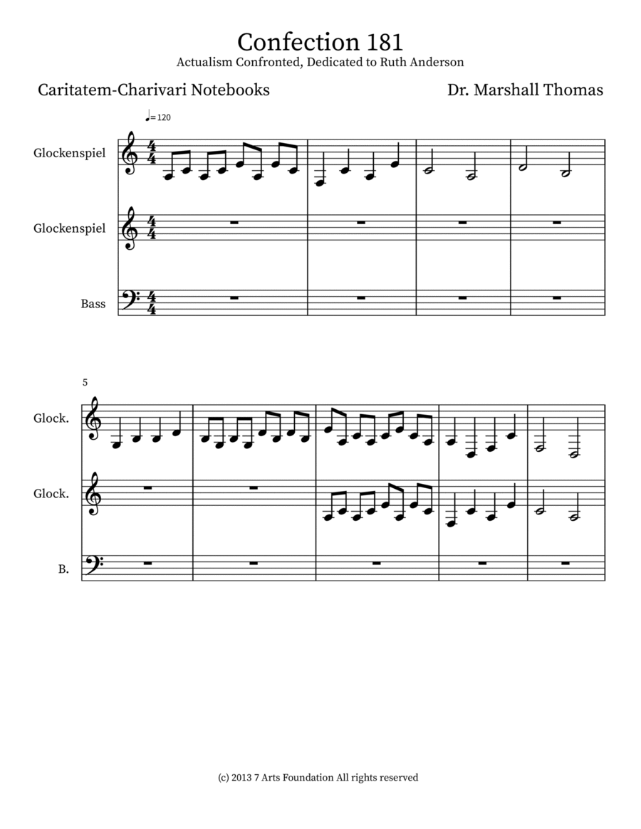 Confection 181 Double Bass scores gallery preview page 1