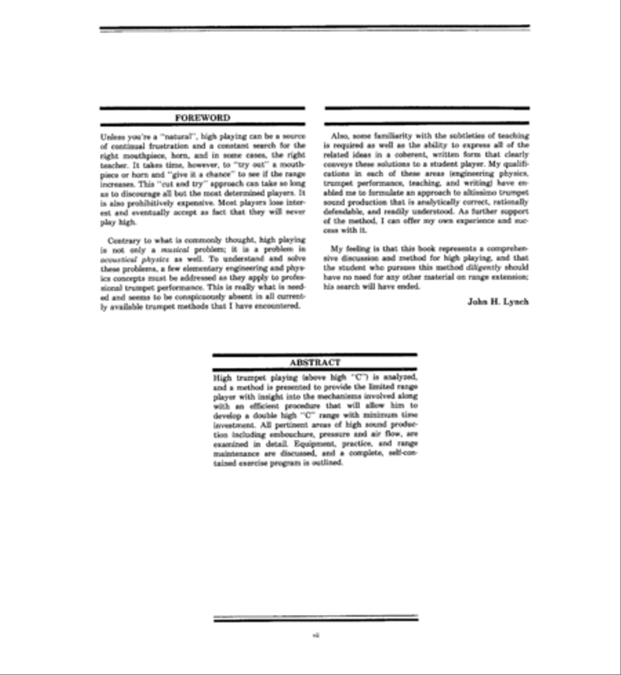 A New Approach to Altissimo Trumpet Playing Flute scores gallery preview page 6