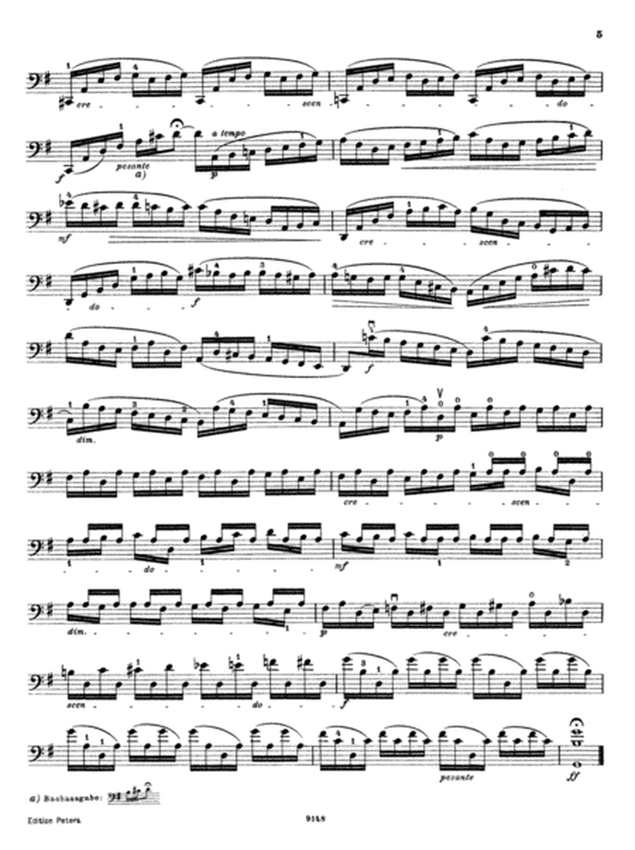 Bach: Cello Suite No. 1 in G Major, Prélude( Original Version) image number null