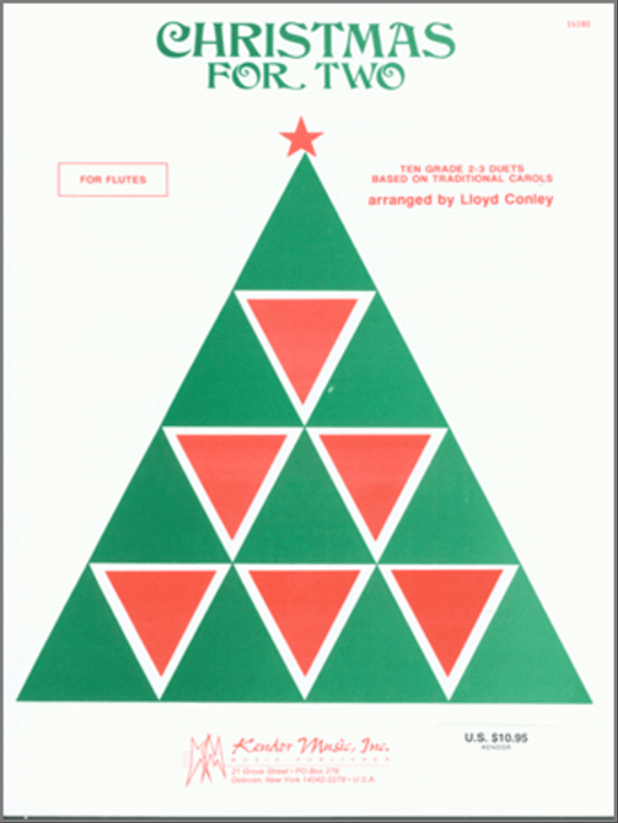 Christmas For Two -Flute Christmas For Two -Flute Flute Duet scores gallery preview page 1