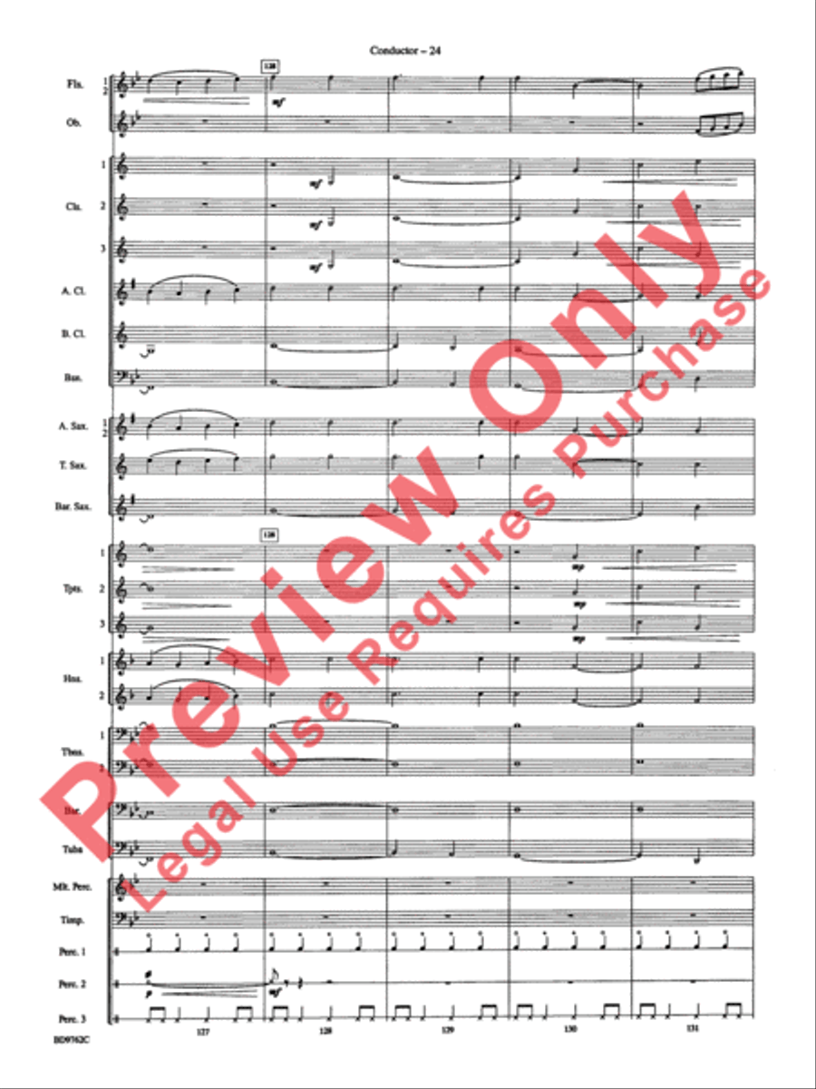 By Loch and Mountain Concert Band scores gallery preview page 27
