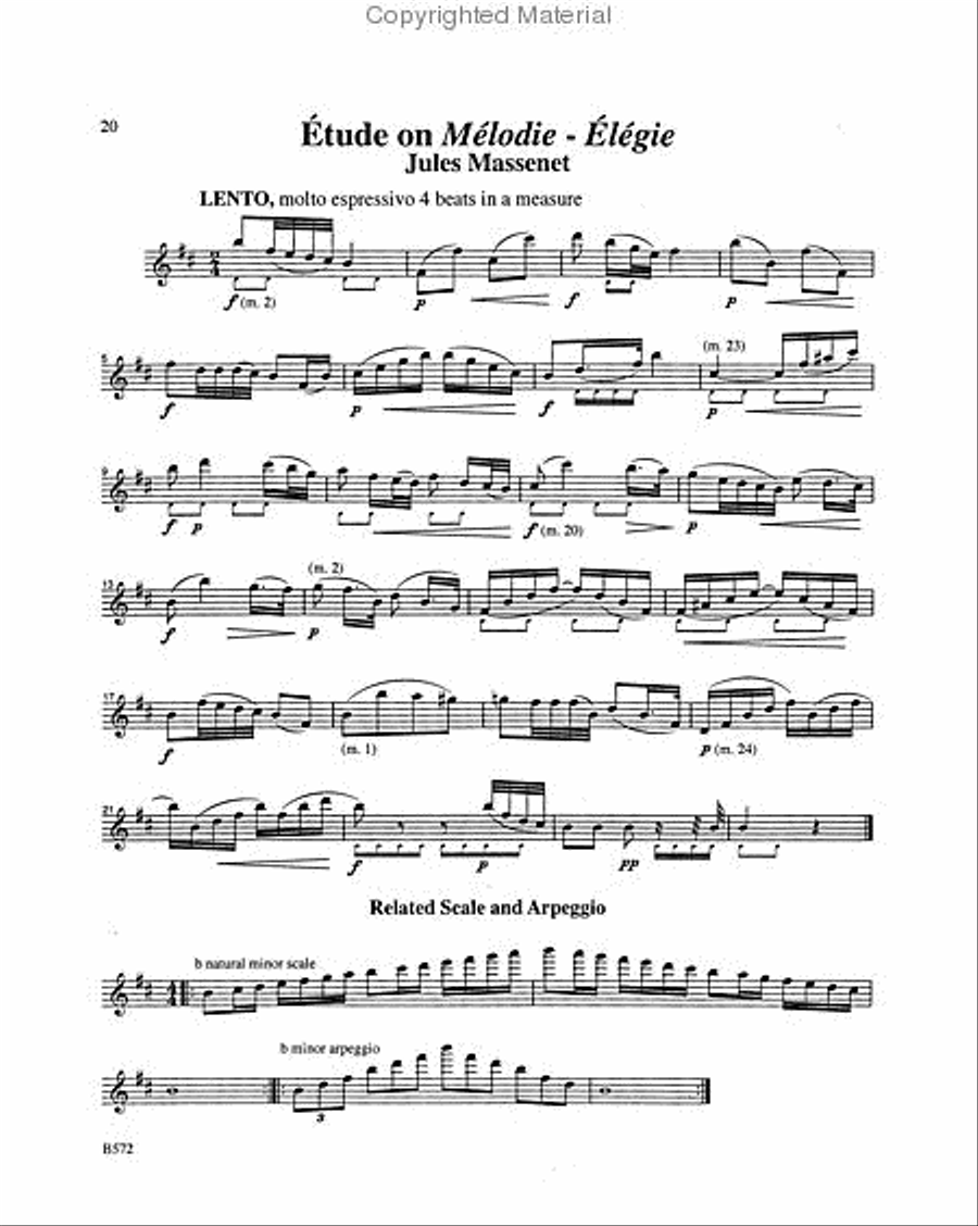 Preparatory Etudes for 24 Short Concert Pieces Flute scores gallery preview page 4